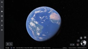 Google Earth Website Screenshot