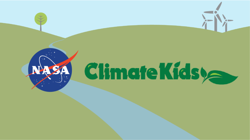 Nasa Climate Kids logo