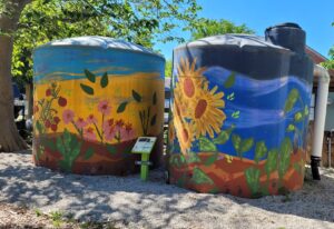 Ag Education 2: Camden Street Learning Garden - Rainwater Collection Cisterns – May 11, 2022 - Raleigh, NC
