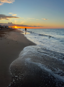 Long walks on the beach and beautiful sunset views!