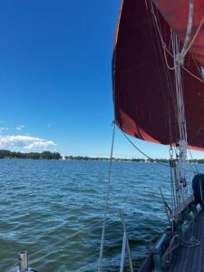 A short sailing trip on the Piankatank River