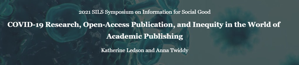 Link to COVID-19 Research, Open-Access Publication, and Inequity in the World of Academic Publishing 