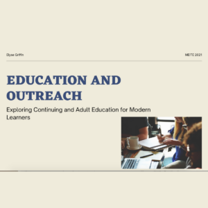 Education and Outreach logo