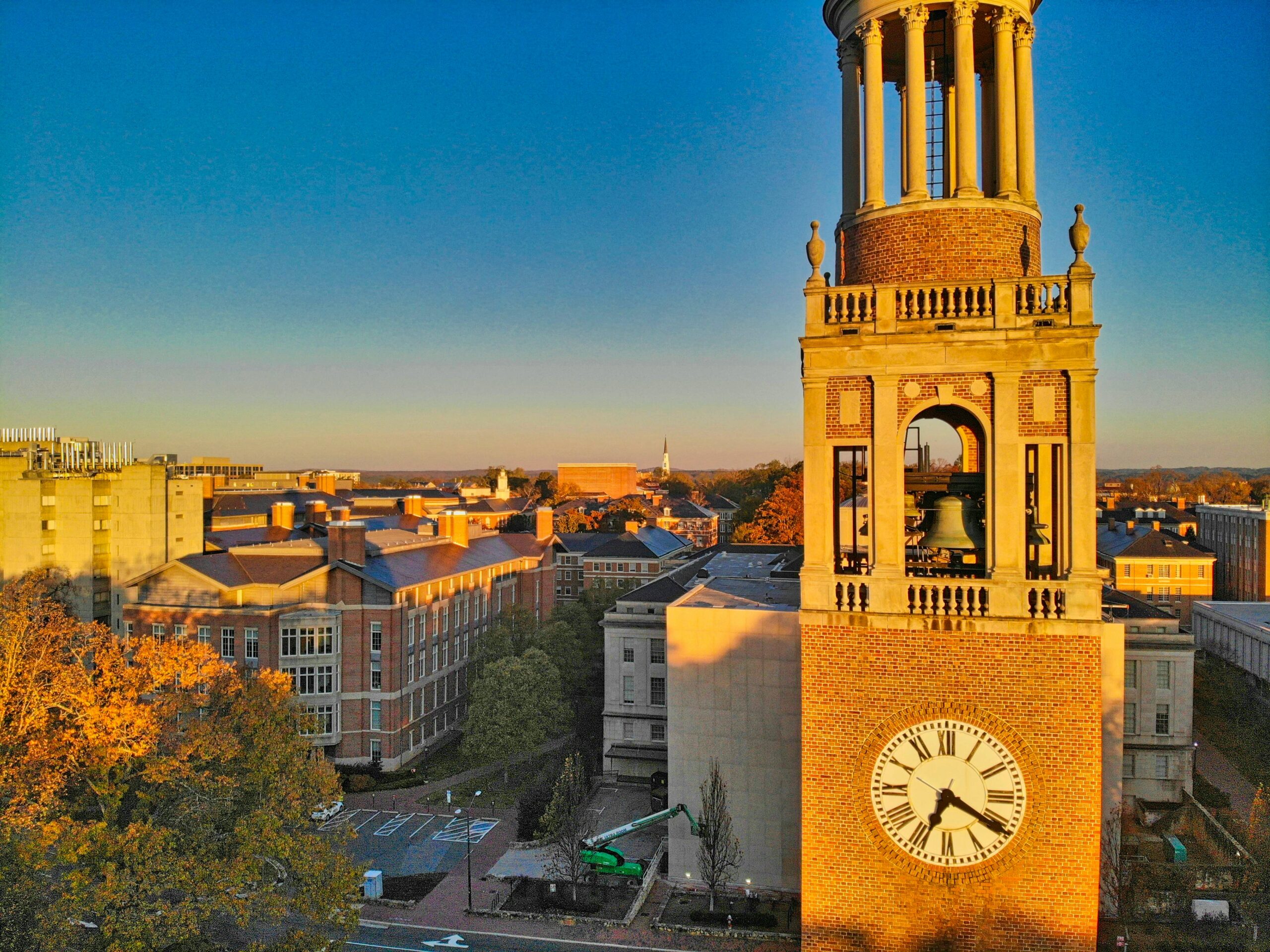 Stock Image from Unsplash of Bell Tower on UNC Chapel Hill campus