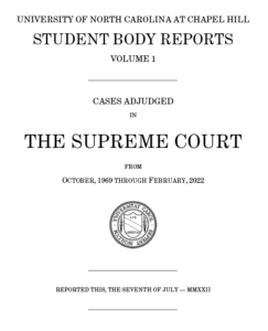 Student Supreme Court Reporter Thumbnail and Link